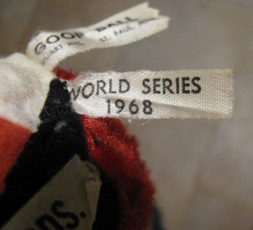 1968 ST. LOUIS CARDINALS WORLD SERIES GOOF BALL