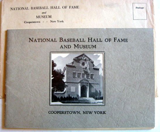 1948 BASEBALL HALL OF FAME YEARBOOK