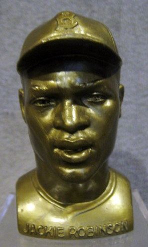 40's JACKIE ROBINSON PETITTO STUDIOS CANDY CONTAINER BUST