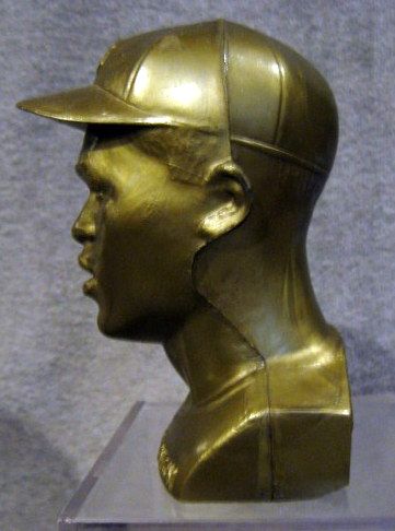 40's JACKIE ROBINSON PETITTO STUDIOS CANDY CONTAINER BUST