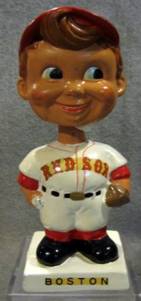 60's BOSTON RED SOX WHITE BASE BOBBING HEAD 