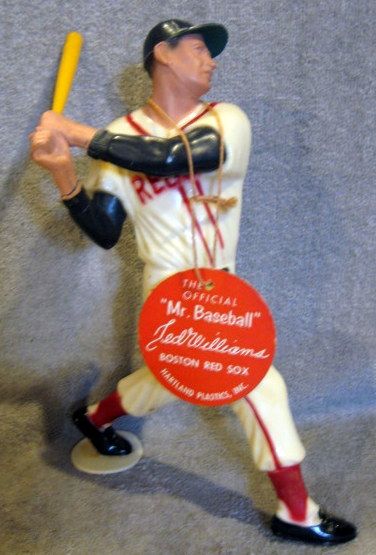 50's/60's TED WILLIAMS HARTLAND STATUE w/TAG