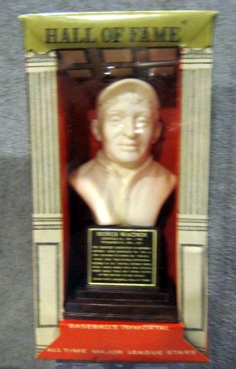 1963 HONUS WAGNER HALL OF FAME BUST IN SEALED BOX