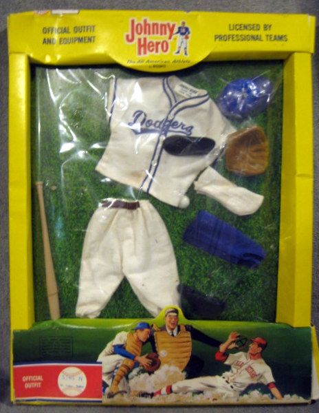 1965 LOS ANGELES DODGERS JOHNNY HERO OUTFIT - SEALED IN BOX