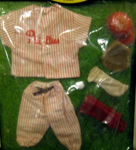 1965 PHILADELPHIA PHILLIES JOHNNY HERO OUTFIT - SEALED IN BOX