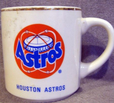 HOUSTON ASTROS / ASTRODOME ASH TRAY & MUG