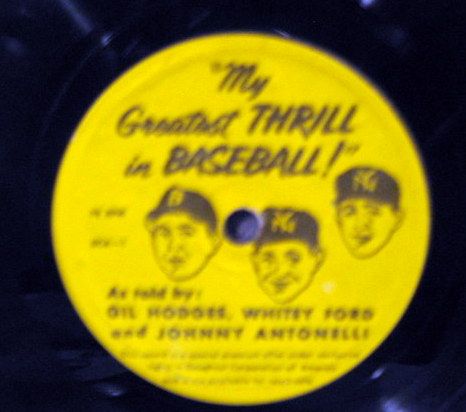 VINTAGE BASEBALL RELATED RECORDS - 2