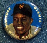 1956 WILLIE MAYS TOPPS PIN