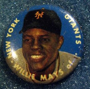 1956 WILLIE MAYS TOPPS PIN