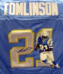 LADANIAN TOMLINSON LIMITED EDITION SIGNED JERSEY 