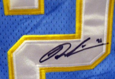 LADANIAN TOMLINSON LIMITED EDITION SIGNED JERSEY 
