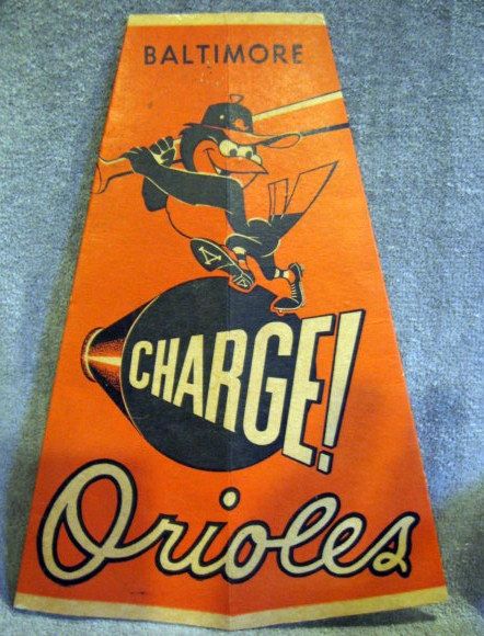 VINTAGE BALTIMORE ORIOLES MEGAPHONE