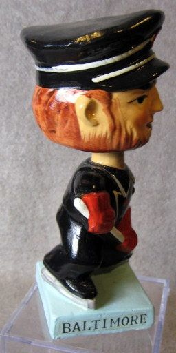 VINTAGE 60's BALTIMORE CLIPPERS AHL BOBBING HEAD