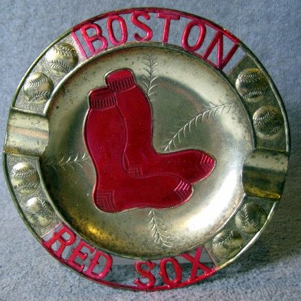 VINTAGE 60's BOSTON RED SOX ASH TRAY
