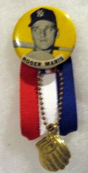 VINTAGE 60's ROGER MARIS PM10 PIN