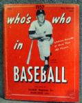 1957 "WHOS WHO IN BASEBALL" w/MANTLE COVER