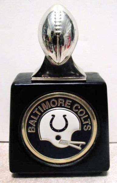 1970'S BALTIMORE COLTS NFL DECANTER