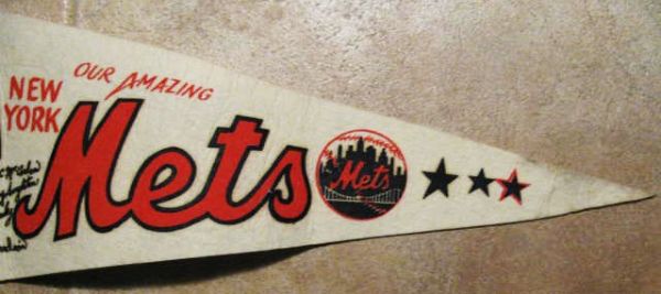 70's NY METS PENNANT w/ Hodges