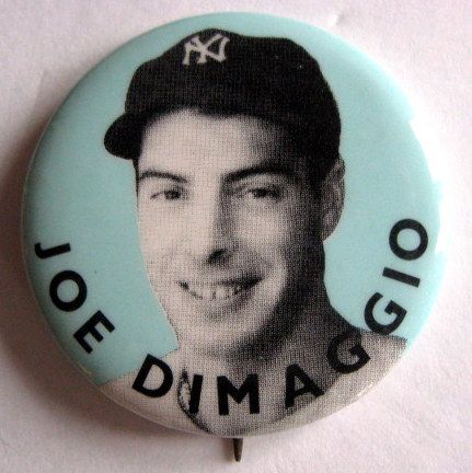 LOT OF THREE HALL OF FAME PLAYER PINS- MUSIAL/DIMAGGIO & MANTLE