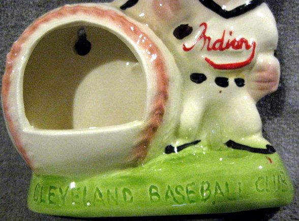 VINTAGE 50's CLEVELAND INDIANS CHIEF WAHOO WALL SCONCE