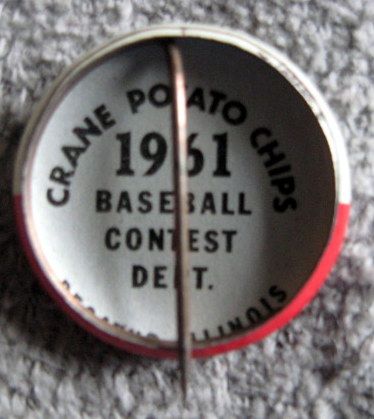 1961 CRANE'S POTATO CHIPS PINS- LOT OF 18