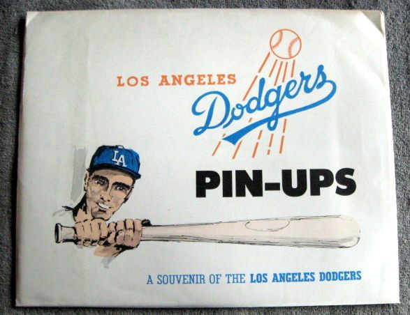 1963 LOS ANGELES DODGERS PIN-UPS IN UNOPENED ENVELOPE