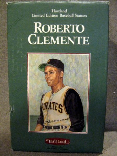 1990 ROBERT CLEMENTE HARTLAND STATUE w/BOX