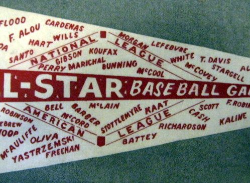 1966 ALL-STAR GAME PENNANT @ ST. LOUIS