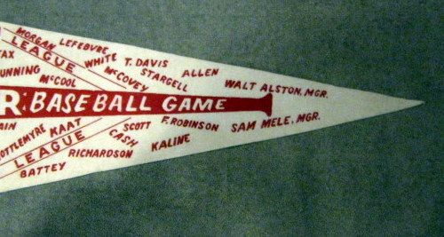 1966 ALL-STAR GAME PENNANT @ ST. LOUIS