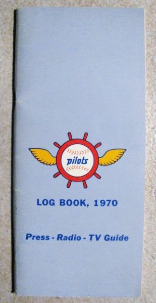 1970 SEATTLE PILOTS MEDIA GUIDE 