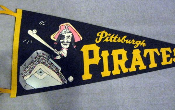 60's PITTSBURGH PIRATES PENNANTS - 2