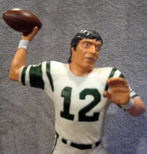 JOE NAMATH SIGNED SALVINO STATUE