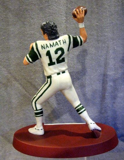 JOE NAMATH SIGNED SALVINO STATUE