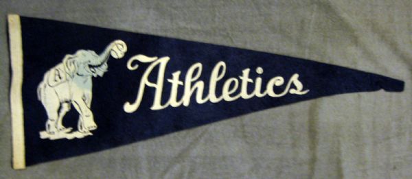 40's PHILADELPHIA ATHLETICS PENNANT