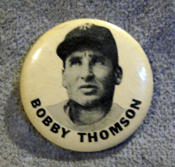 50's BOBBY THOMSON PM-10 STADIUM PIN