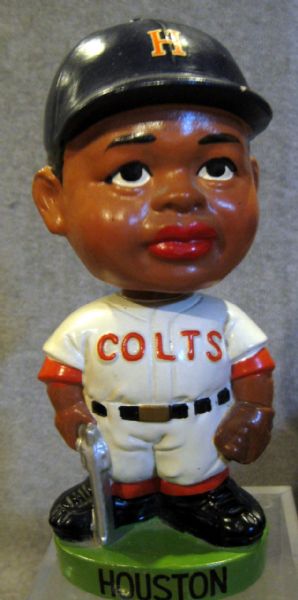 60's HOUSTON COLT 45's BLACK FACE BOBBING HEAD - SUPER RARE!