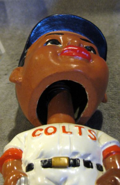 60's HOUSTON COLT 45's BLACK FACE BOBBING HEAD - SUPER RARE!