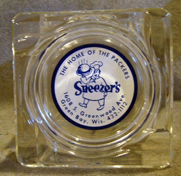 60's GREEN BAY PACKERS SNEEZER'S ASH TRAY