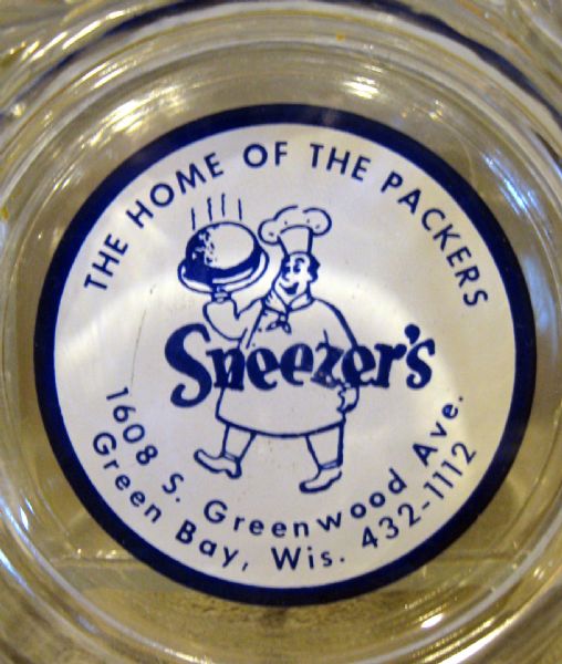 60's GREEN BAY PACKERS SNEEZER'S ASH TRAY