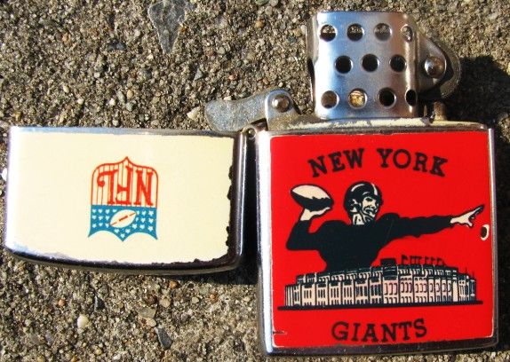 1963 New York Giants NFL Football Lighter – NORTHERN ELECTRIC