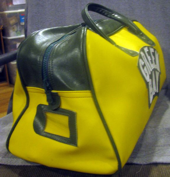 VINTAGE 60's GREEN BAY PACKERS DUFFLE BAG