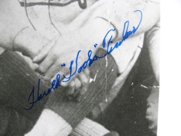 HOWARD HOOKS TINKER SIGNED NEGRO LEAGUE PHOTO w/JSA 