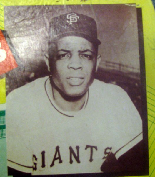 1958 WILLIE MAYS SAY HEY BASEBALL GAME