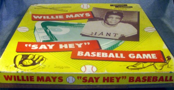 1958 WILLIE MAYS SAY HEY BASEBALL GAME