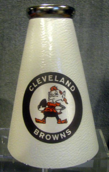 VINTAGE 60's CLEVELAND BROWNS MEGAPHONE