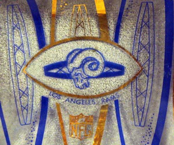 60's LOS ANGELES RAMS HEDY GLASS  DISH