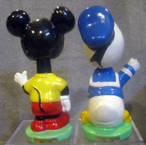 60's LOT OF 4 DISNEY BOBBING HEADS