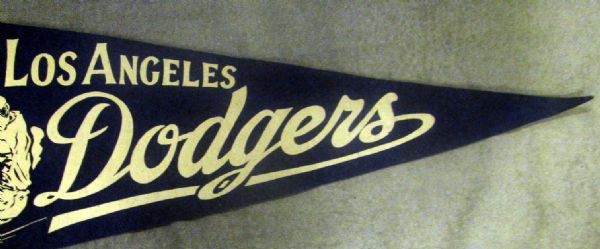 60's LOS ANGELES DODGERS PENNANT