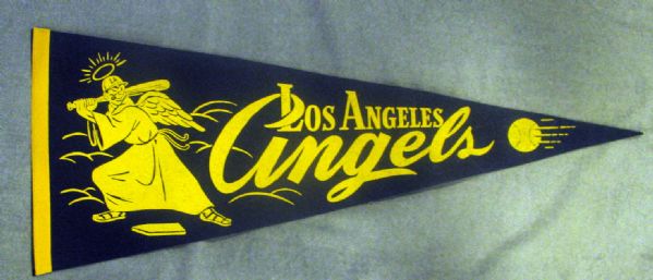 60's LOS ANGELES ANGELS PENNANT