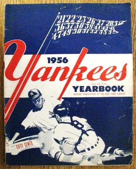 1956 NEW YORK YANKEES YEARBOOK